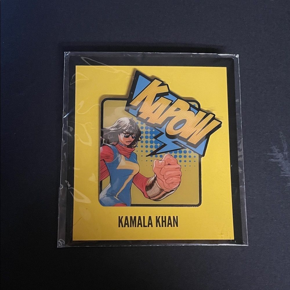 Kamala Khan Marvel Comic Style Pin Loot Crate 2018